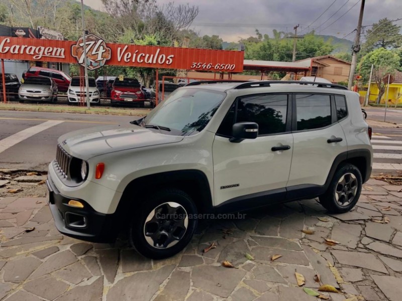 renegade 1.8 16v flex sport 4p manual 2017 tres coroas