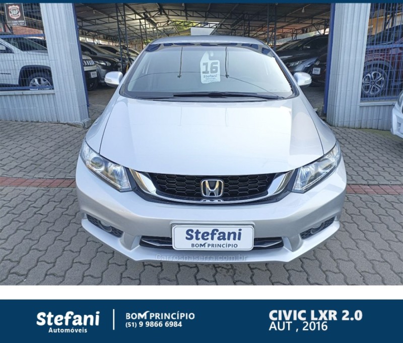 CIVIC 2.0 LXR 16V FLEX 4P AUTOMÁTICO - 2016 - BOM PRINCíPIO