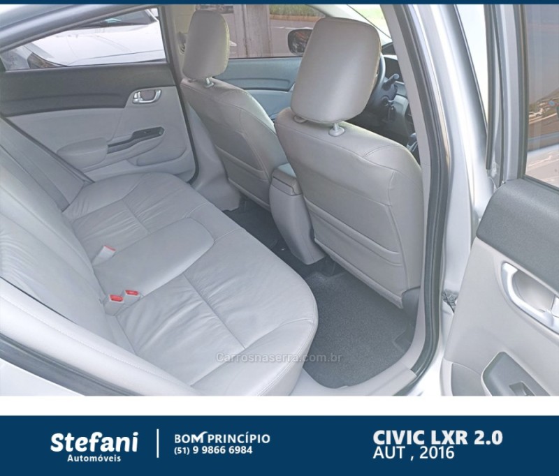 CIVIC 2.0 LXR 16V FLEX 4P AUTOMÁTICO - 2016 - BOM PRINCíPIO
