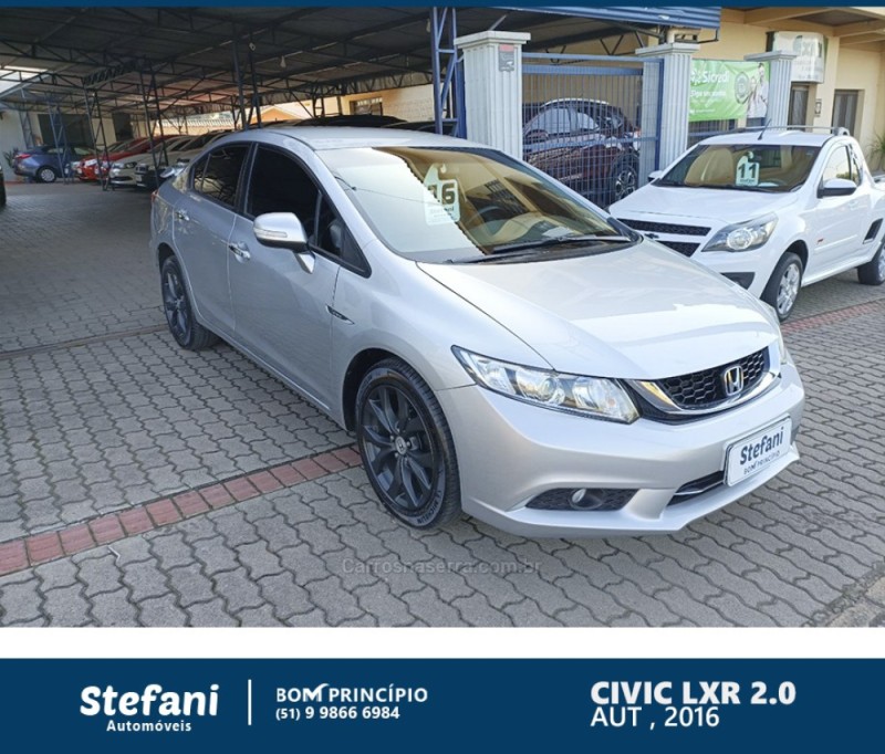 CIVIC 2.0 LXR 16V FLEX 4P AUTOMÁTICO - 2016 - BOM PRINCíPIO