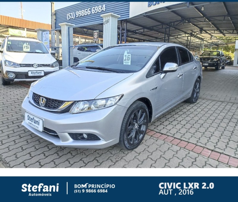 civic 2.0 lxr 16v flex 4p automatico 2016 bom principio