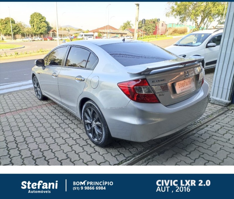 CIVIC 2.0 LXR 16V FLEX 4P AUTOMÁTICO - 2016 - BOM PRINCíPIO