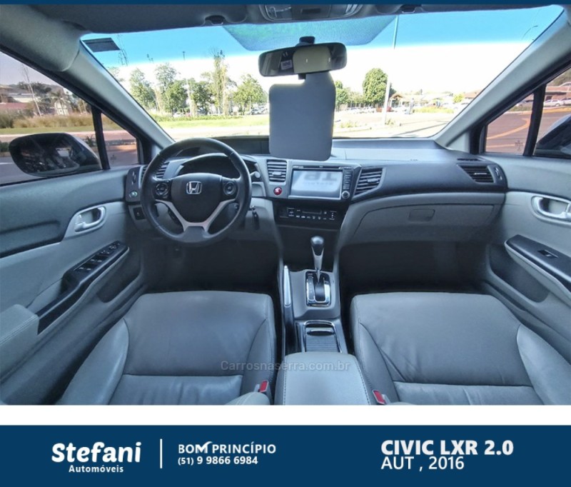 CIVIC 2.0 LXR 16V FLEX 4P AUTOMÁTICO - 2016 - BOM PRINCíPIO