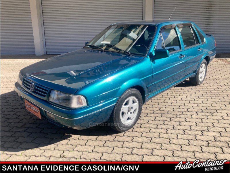 santana 2.0 mi evidence 8v gasolina 4p manual 1996 caxias do sul