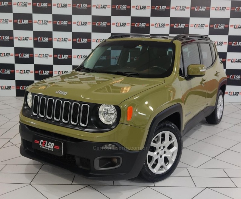 renegade 1.8 16v flex longitude 4p automatico 2016 dois irmaos