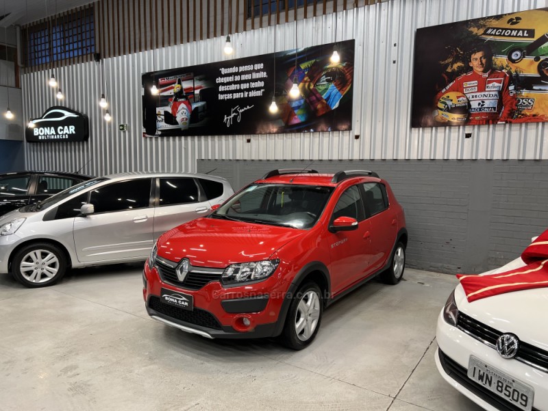 sandero 1.6 stepway dynamique easy r 16v flex 4p automatico 2019 caxias do sul