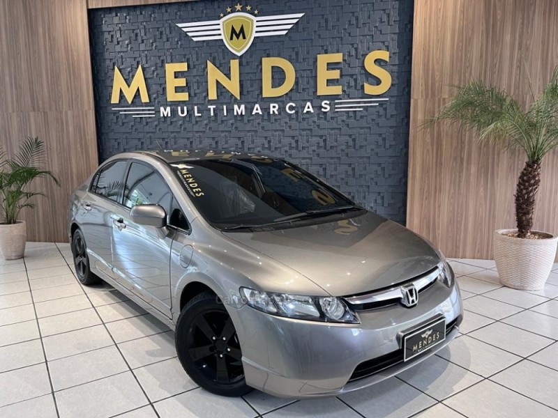 civic 1.8 lxs 16v flex 4p manual 2008 novo hamburgo