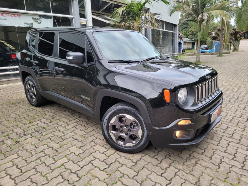 renegade 1.8 16v flex sport 4p manual 2016 nova prata