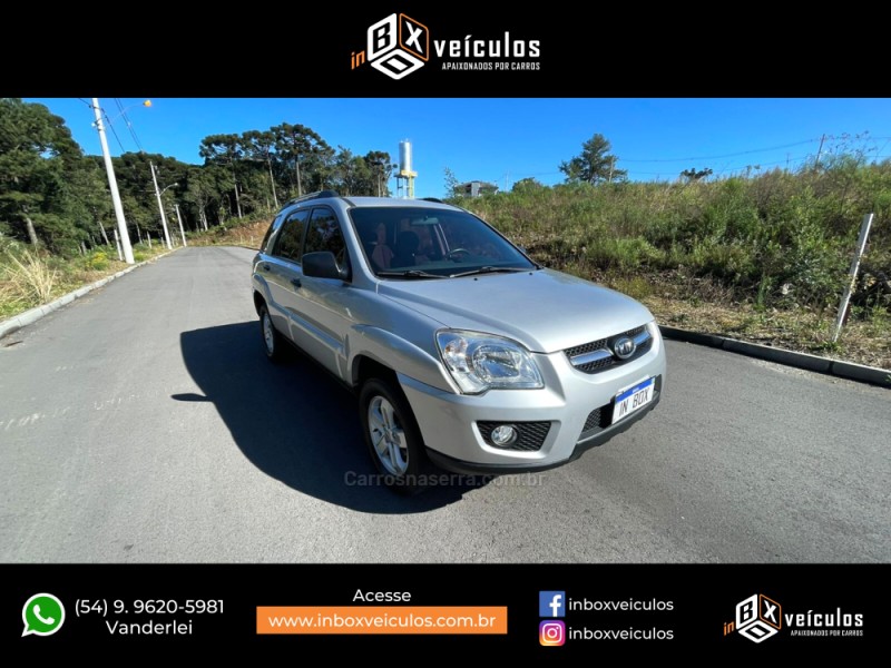 SPORTAGE 2.0 LX2 G2 4X2 16V GASOLINA 4P MANUAL - 2010 - GRAMADO