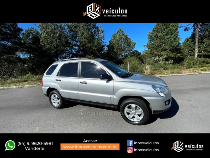 SPORTAGE 2.0 LX2 G2 4X2 16V GASOLINA 4P MANUAL - 2010 - GRAMADO