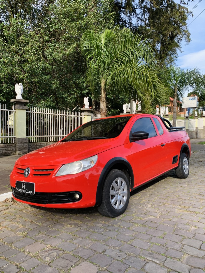 SAVEIRO 1.6 MI CE 8V FLEX 2P MANUAL G.V - 2012 - CANELA