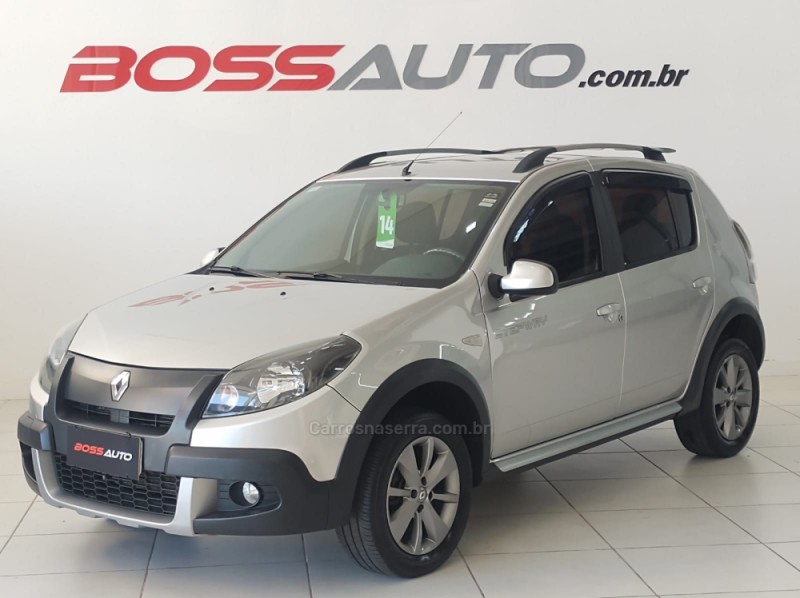 sandero 1.6 stepway 16v flex 4p automatico 2014 caxias do sul