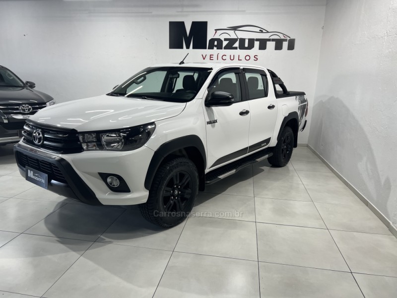 hilux 2.8 sr challenge 4x4 cd 16v turbo diesel 4p automatico 2018 bento goncalves