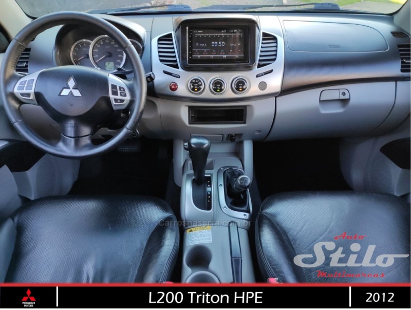 L200 TRITON 3.2 HPE 4X4 CD 16V TURBO INTERCOOLER DIESEL 4P AUTOMÁTICO - 2012 - BENTO GONçALVES