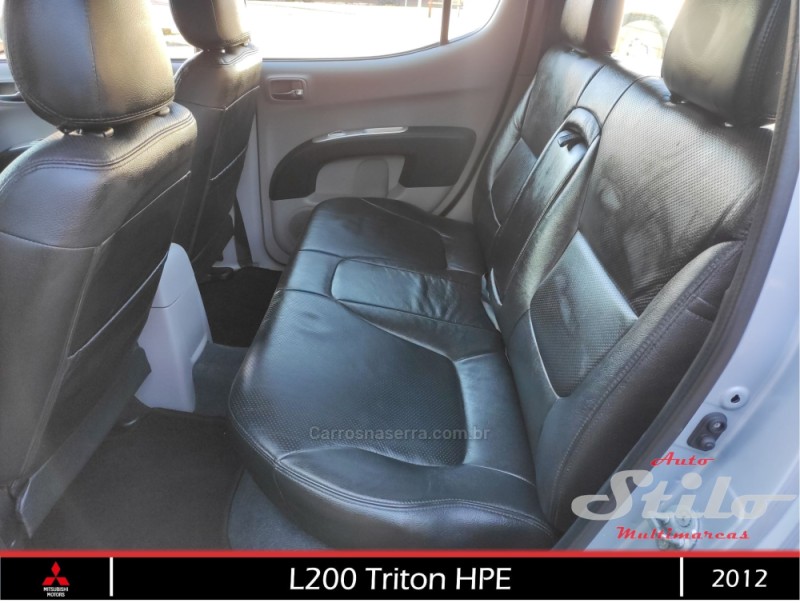 L200 TRITON 3.2 HPE 4X4 CD 16V TURBO INTERCOOLER DIESEL 4P AUTOMÁTICO - 2012 - BENTO GONçALVES