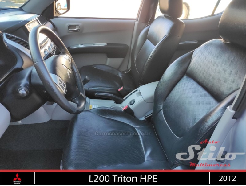 L200 TRITON 3.2 HPE 4X4 CD 16V TURBO INTERCOOLER DIESEL 4P AUTOMÁTICO - 2012 - BENTO GONçALVES