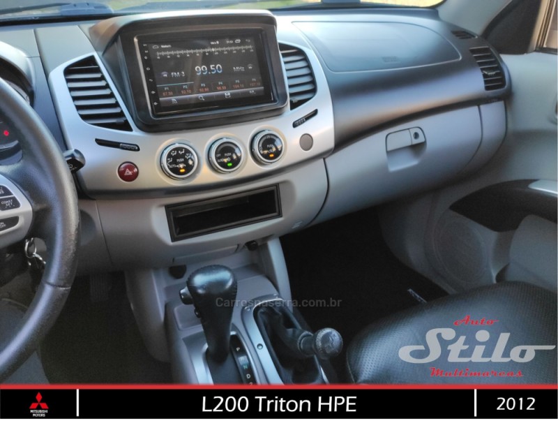 L200 TRITON 3.2 HPE 4X4 CD 16V TURBO INTERCOOLER DIESEL 4P AUTOMÁTICO - 2012 - BENTO GONçALVES