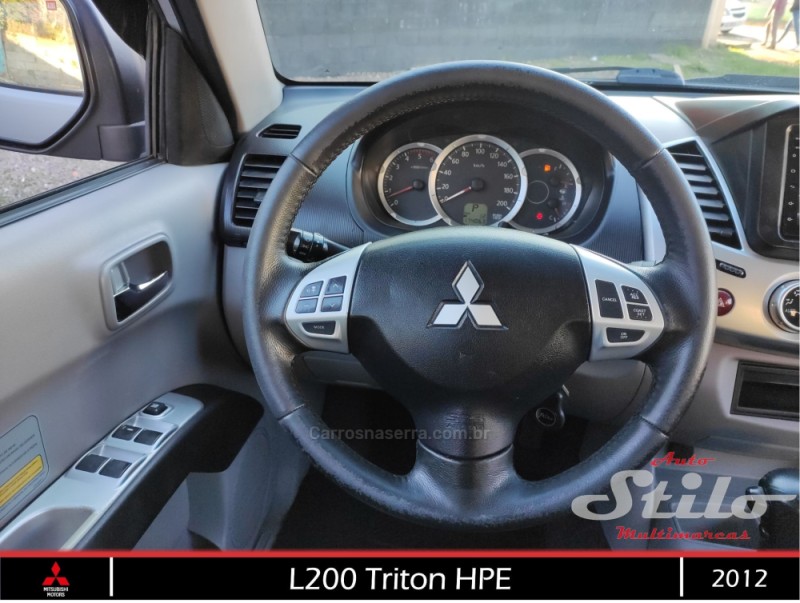 L200 TRITON 3.2 HPE 4X4 CD 16V TURBO INTERCOOLER DIESEL 4P AUTOMÁTICO - 2012 - BENTO GONçALVES