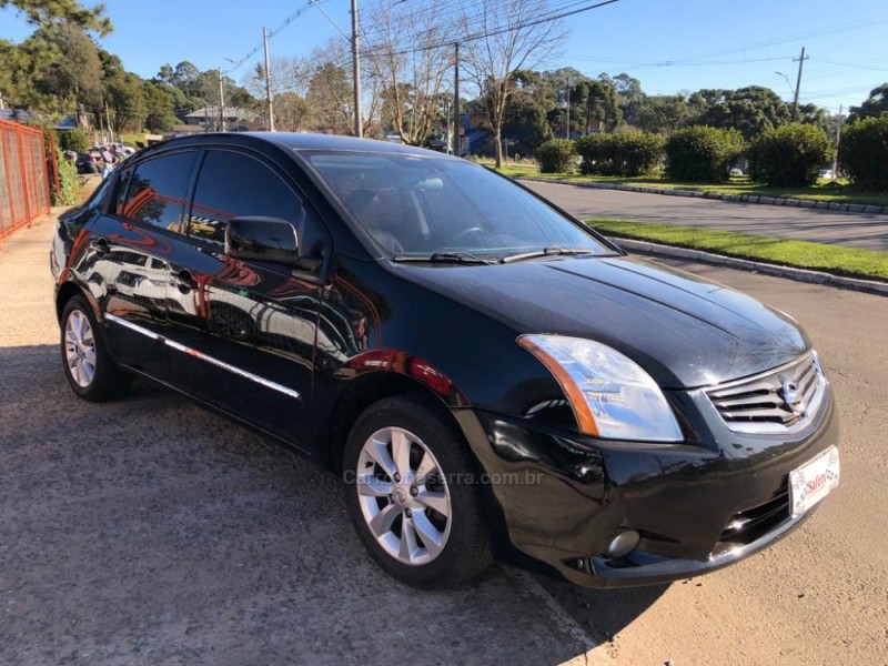 sentra 2.0 s 16v flex 4p automatico 2011 canela