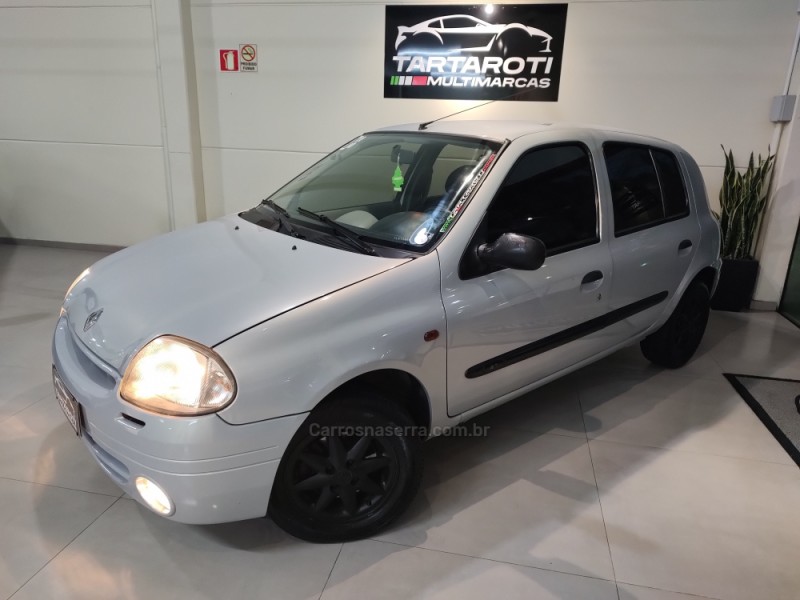 CLIO 1.6 RT 16V GASOLINA 4P MANUAL - 2001 - CAXIAS DO SUL