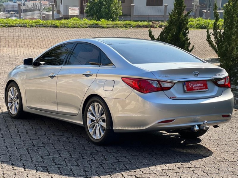 SONATA 2.4 MPFI I4 16V 182CV GASOLINA 4P AUTOMÁTICO - 2011 - CAMPO BOM