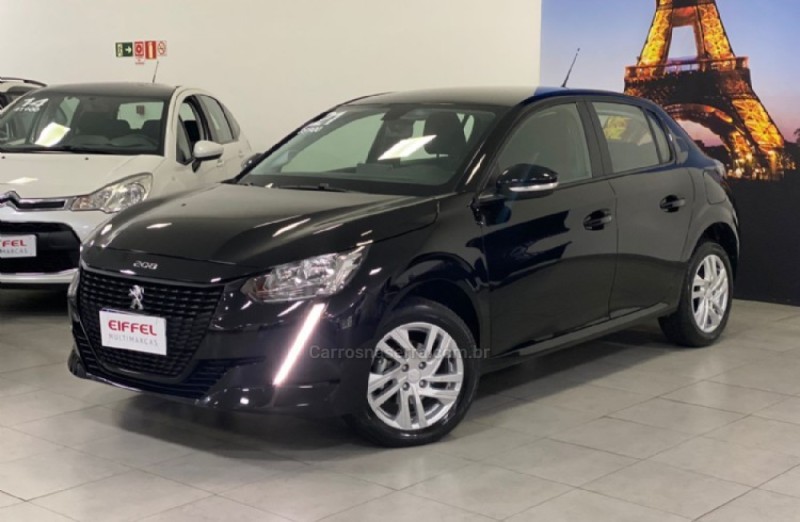 208 1.6 active 16v flex 4p automatico 2021 bento goncalves