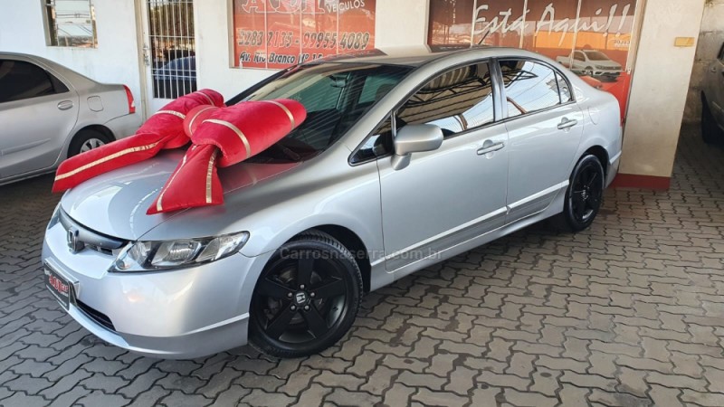 CIVIC 1.8 LXS 16V FLEX 4P MANUAL - 2008 - CAXIAS DO SUL
