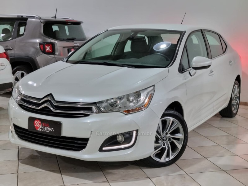 C4 LOUNGE 2.0 MPFI TENDANCE 16V FLEX 4P AUTOMÁTICO - 2015 - CAXIAS DO SUL