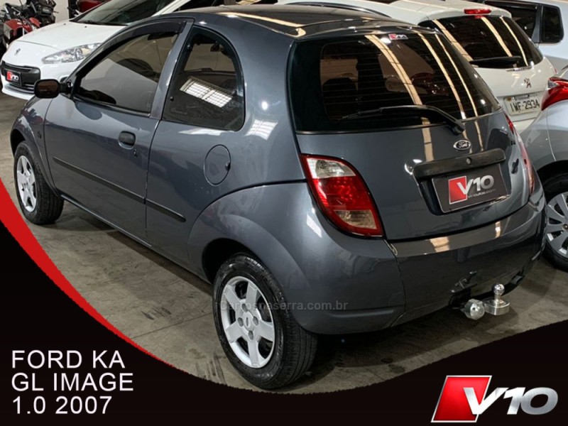 KA 1.0 GL IMAGE 8V GASOLINA 2P MANUAL - 2007 - CAXIAS DO SUL