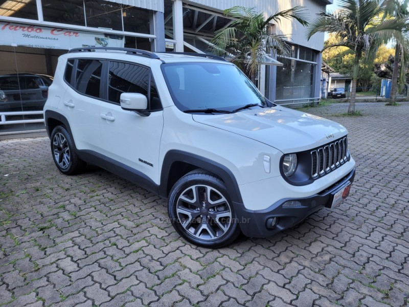 renegade 1.8 16v flex longitude 4p automatico 2019 nova prata