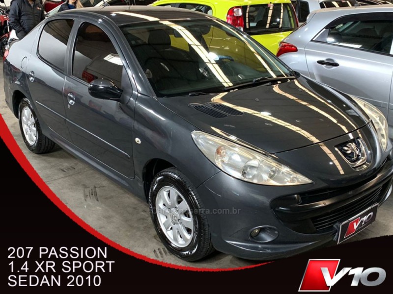 207 1.4 XR PASSION SPORT 8V FLEX 4P MANUAL - 2010 - CAXIAS DO SUL