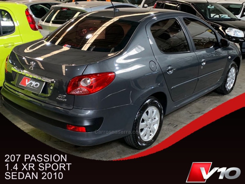 207 1.4 XR PASSION SPORT 8V FLEX 4P MANUAL - 2010 - CAXIAS DO SUL