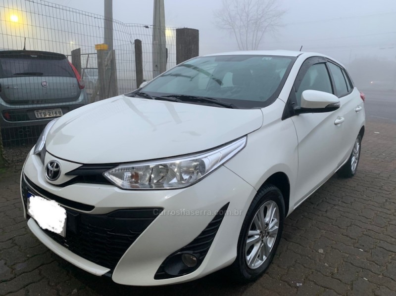 yaris 1.3 xl live 16v flex 4p manual 2019 canela