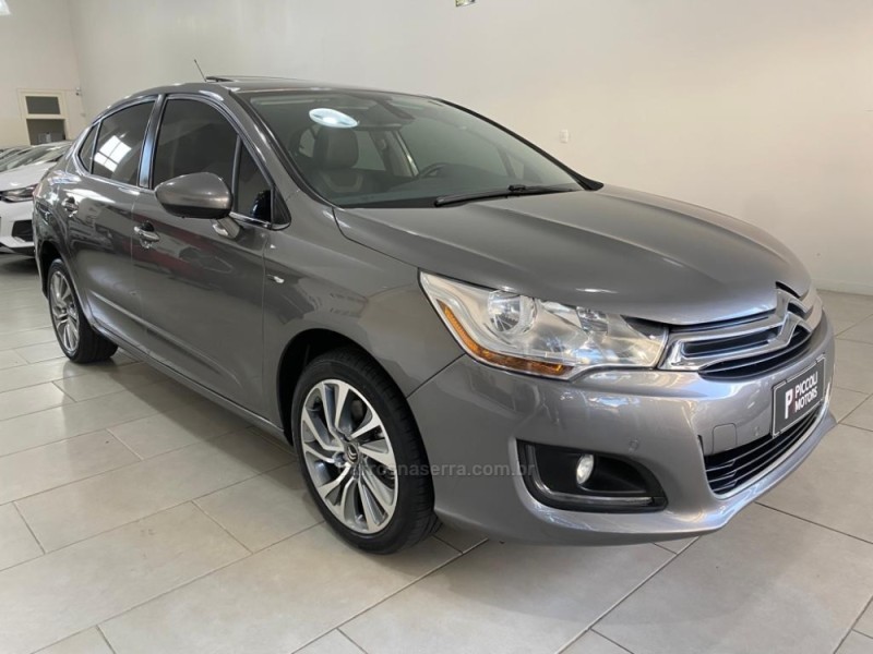 C4 LOUNGE 1.6 EXCLUSIVE 16V TURBO FLEX 4P AUTOMÁTICO - 2016 - CAXIAS DO SUL