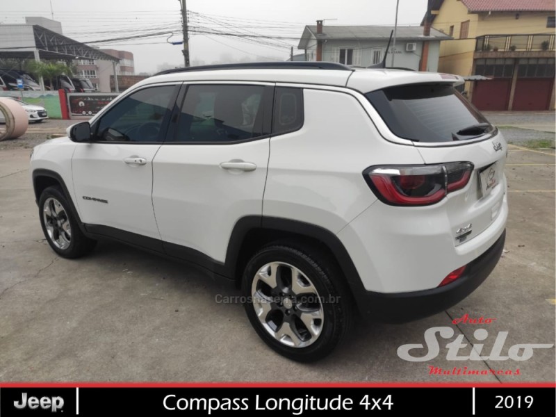 COMPASS 2.0 LONGITUDE TD350 TURBO DIESEL 4X4 4P AUTOMÁTICO - 2019 - BENTO GONçALVES