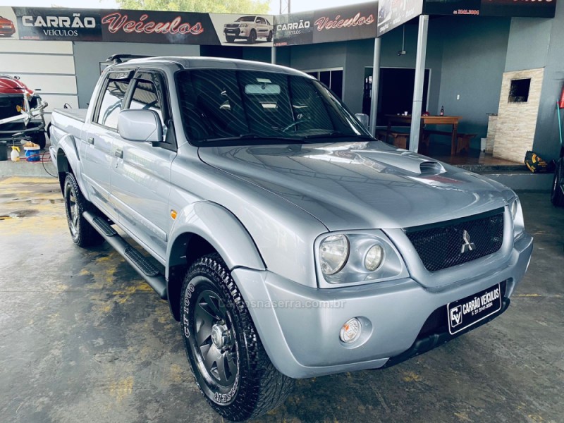l200 2.5 sport hpe 4x4 cd 8v turbo intercooler diesel 4p automatico 2006 parobe