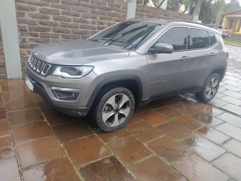 compass 2.0 16v diesel longitude 4x4 automatico 2018 nova prata