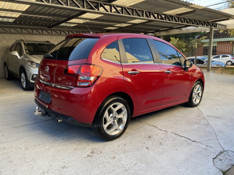 C3 1.6 EXCLUSIVE 16V FLEX 4P MANUAL - 2014 - CAXIAS DO SUL