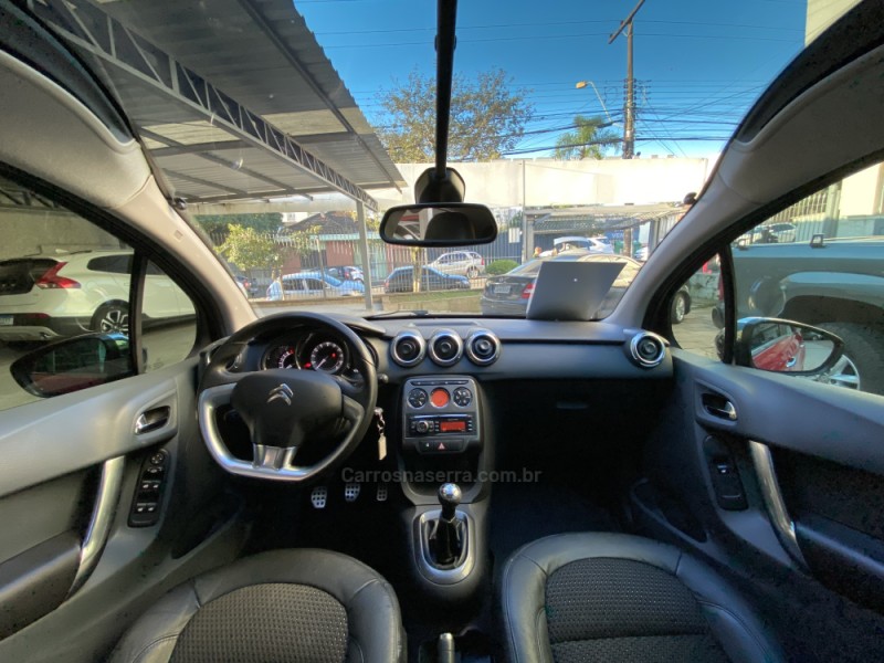 C3 1.6 EXCLUSIVE 16V FLEX 4P MANUAL - 2014 - CAXIAS DO SUL