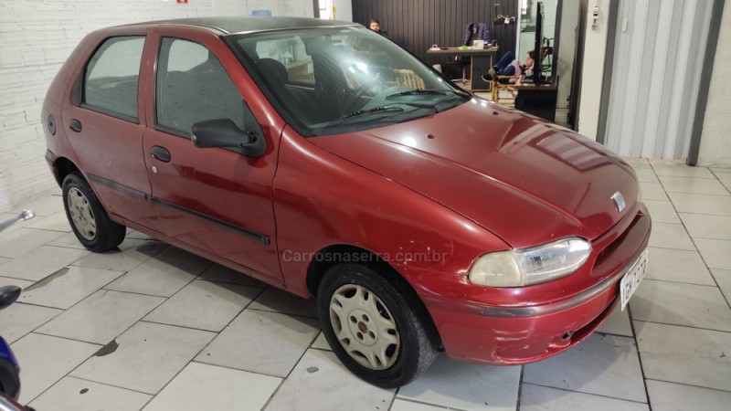 PALIO 1.0 MPI ED 8V GASOLINA 4P MANUAL - 1997 - CAXIAS DO SUL