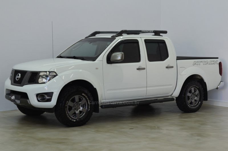 frontier 2.5 sv attack 4x4 cd turbo eletronic diesel 4p automatico 2016 caxias do sul
