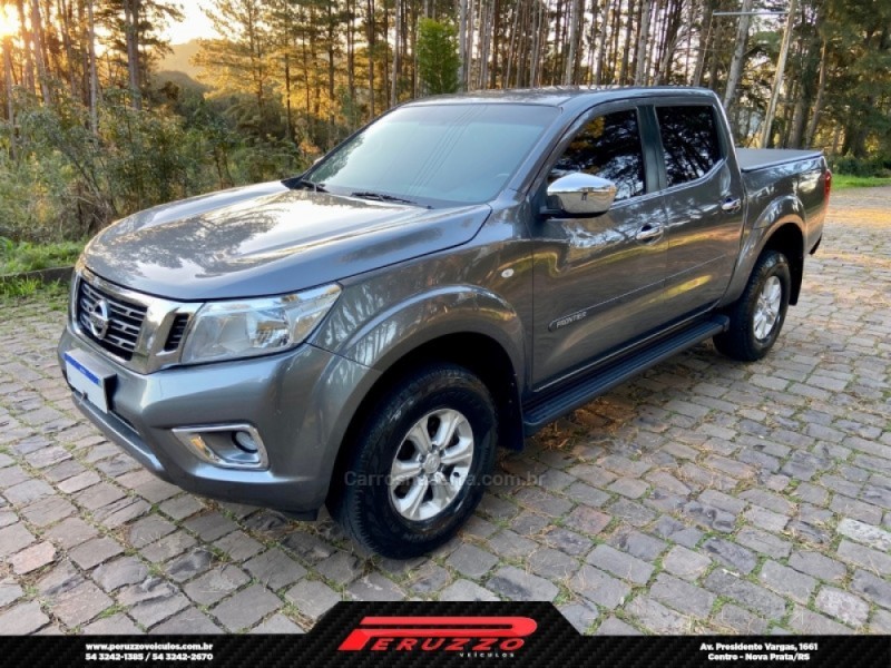 frontier 2.3 se 4x4 cd turbo eletronic diesel 4p automatico 2018 nova prata