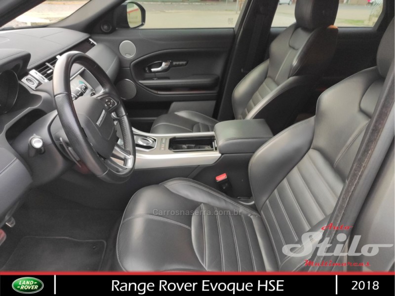 RANGE ROVER EVOQUE 2.0 HSE DYNAMIC 4WD 16V GASOLINA 4P AUTOMÁTICO - 2018 - BENTO GONçALVES