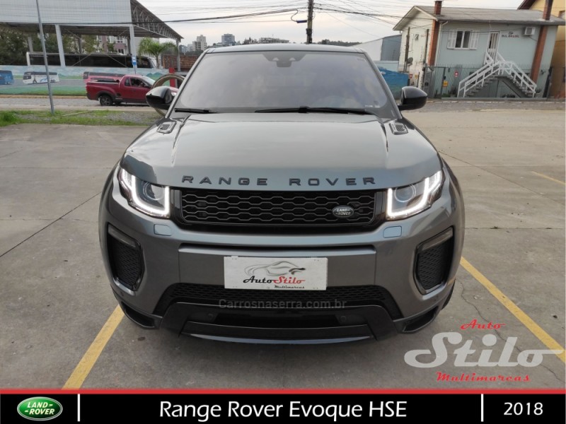 RANGE ROVER EVOQUE 2.0 HSE DYNAMIC 4WD 16V GASOLINA 4P AUTOMÁTICO - 2018 - BENTO GONçALVES