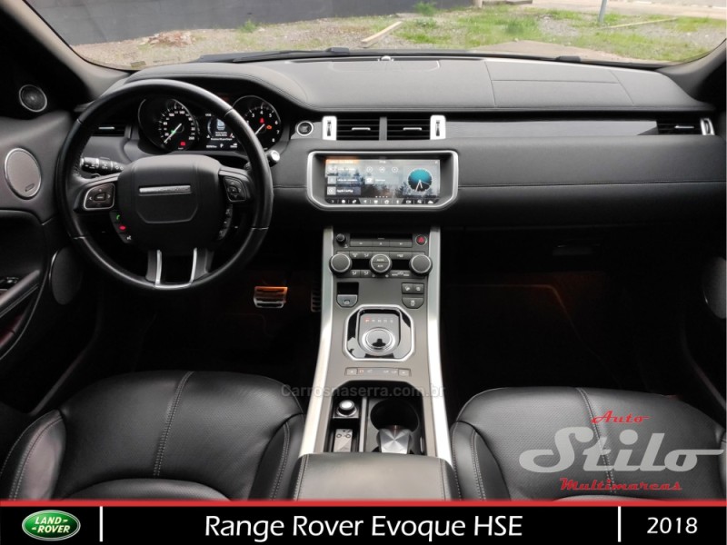 RANGE ROVER EVOQUE 2.0 HSE DYNAMIC 4WD 16V GASOLINA 4P AUTOMÁTICO - 2018 - BENTO GONçALVES