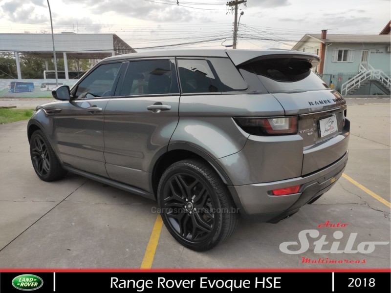 RANGE ROVER EVOQUE 2.0 HSE DYNAMIC 4WD 16V GASOLINA 4P AUTOMÁTICO - 2018 - BENTO GONçALVES