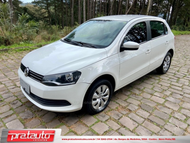 gol 1.0 mi 8v flex 4p manual g.vi 2013 nova prata