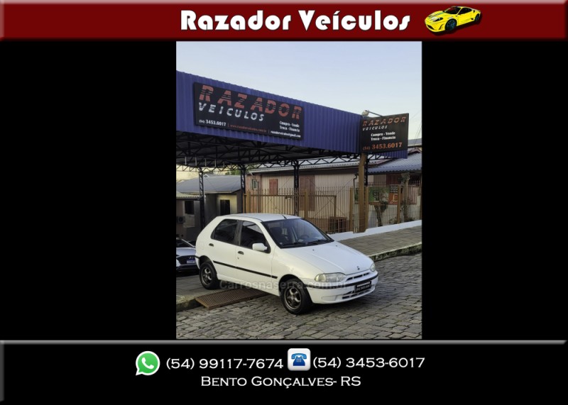 palio 1.0 mpi young 8v gasolina 4p manual 2001 bento goncalves
