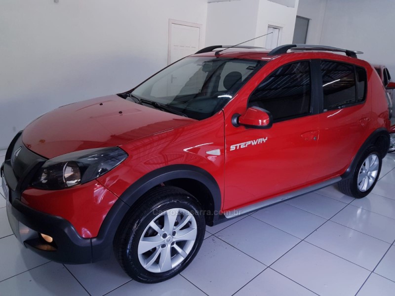 sandero 1.6 stepway 8v flex 4p manual 2014 campo bom