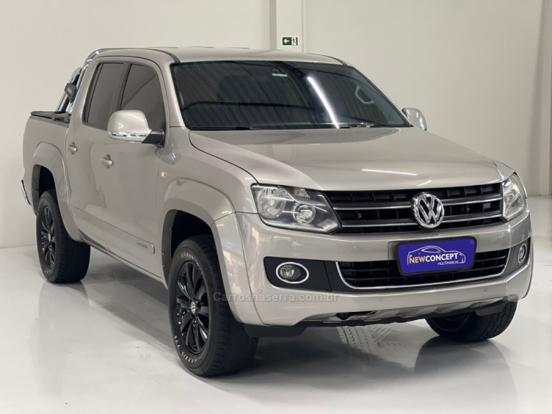 AMAROK 2.0 HIGHLINE 4X4 CD 16V TURBO INTERCOOLER DIESEL 4P AUTOMÁTICO - 2013 - NOVO HAMBURGO